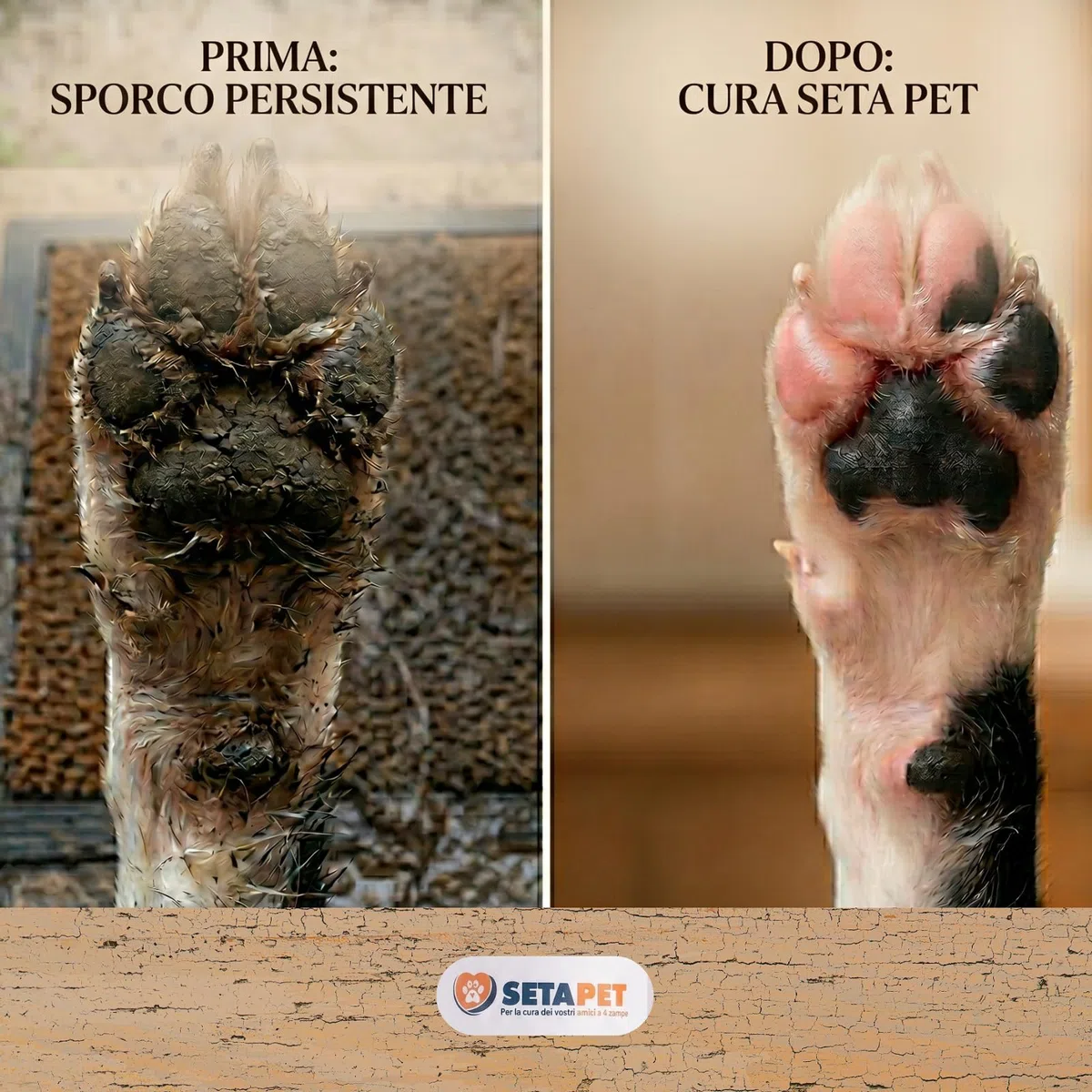 Spray per Polpastrelli Cani e Gatti con Spazzola in Silicone Integrata, Schiuma Detergente e Idratante Senza Risciacquo con Lavanda e Camomilla, Cura delle Zampe 150ml