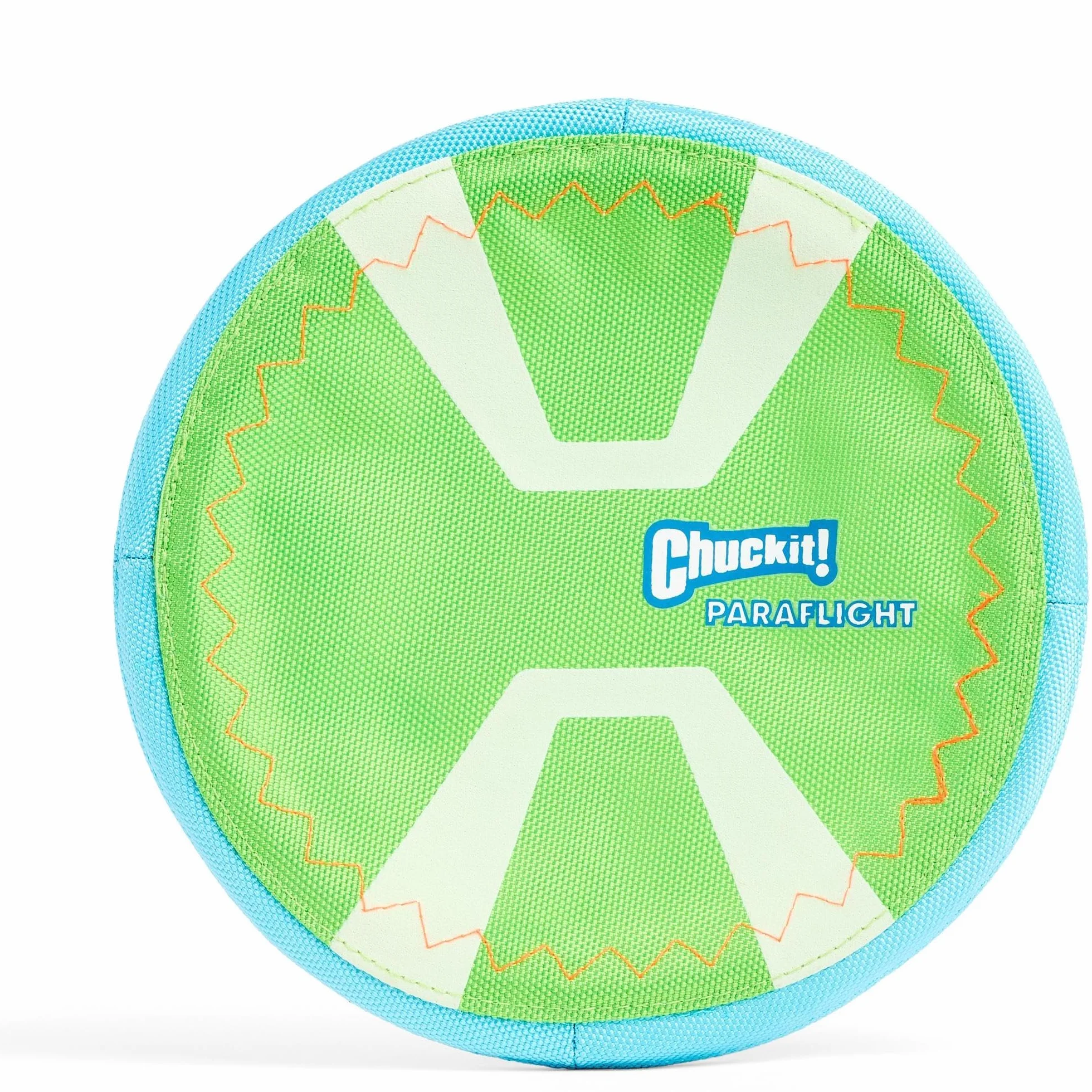 Chuckit CU32302 Frisbee Paraflight Max Glow, Frisbee di Cane con Un Diametro di 23,5 Cm, L