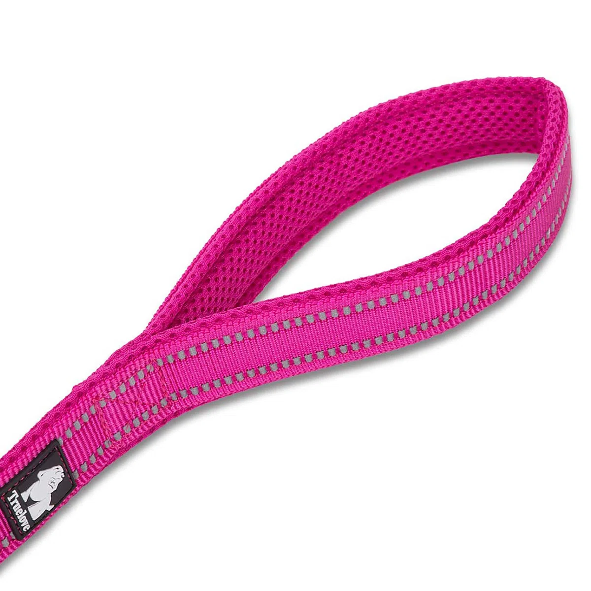 TRUE LOVE Guinzaglio riflettente per cane, lunghezza 110 cm TLL2111 (Fucsia, M)