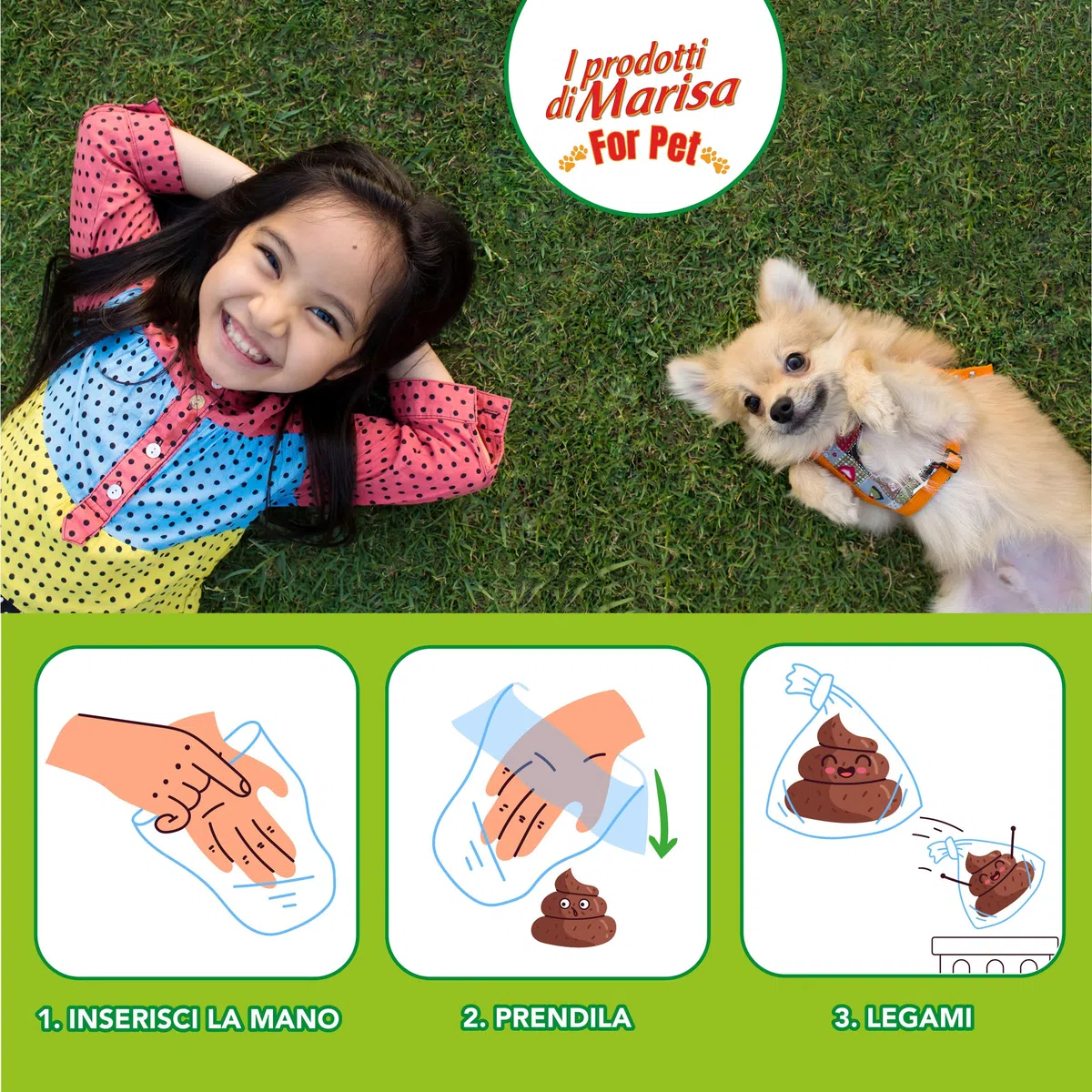 CSC - Sacchetti Cane Cacca Igienici e Resistenti, 1200 Bustine Cane Impermeabili e Antistrappo, Sacchetti per Cani Antiodore a Prova di Perdite, Accessori per Cani - 20 Pezzi, 60 Rotoli, 32x22 cm