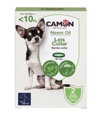 COLLARE PER CANI ANTIPARASSITARIO "LEIS" OLIO DI NEEM CAMON (SMALL)