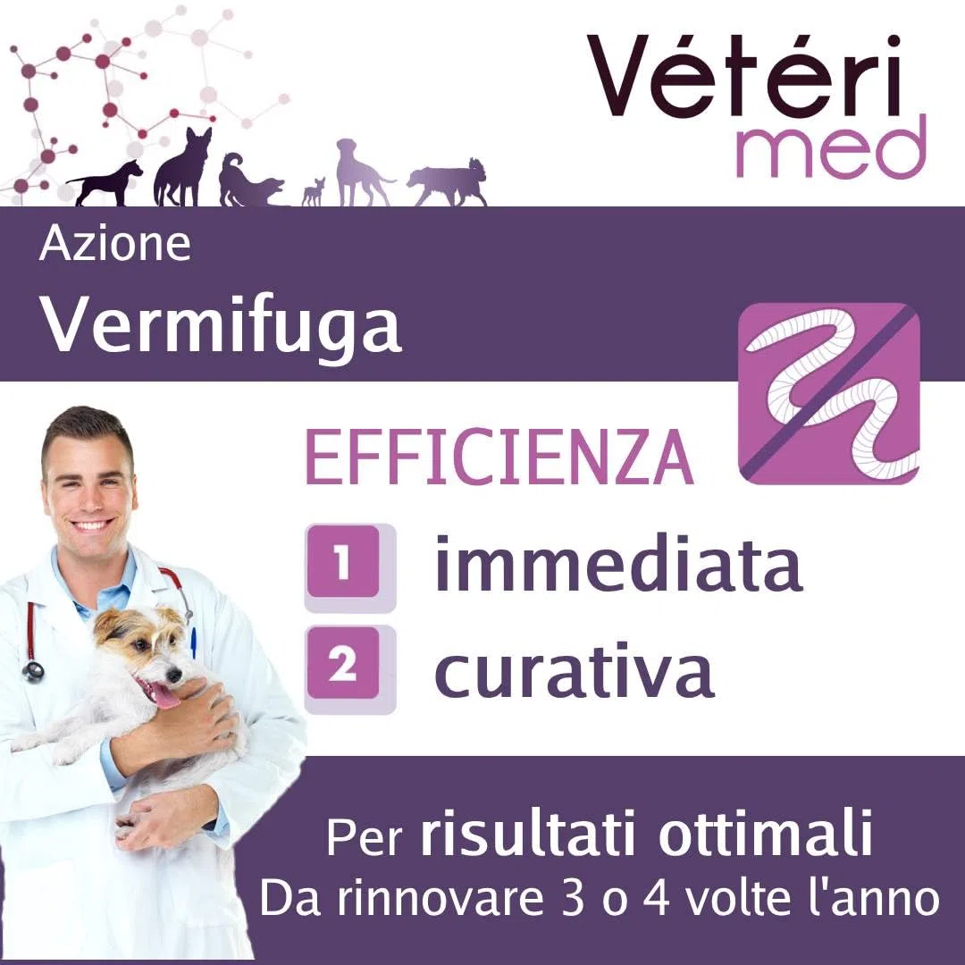 Compresse vermifughe naturali e gustose per la salute intestinale dei cani – Produttore autorizzato dall'Ufficio veterinario francese – Prodotto in Francia – 15 compresse