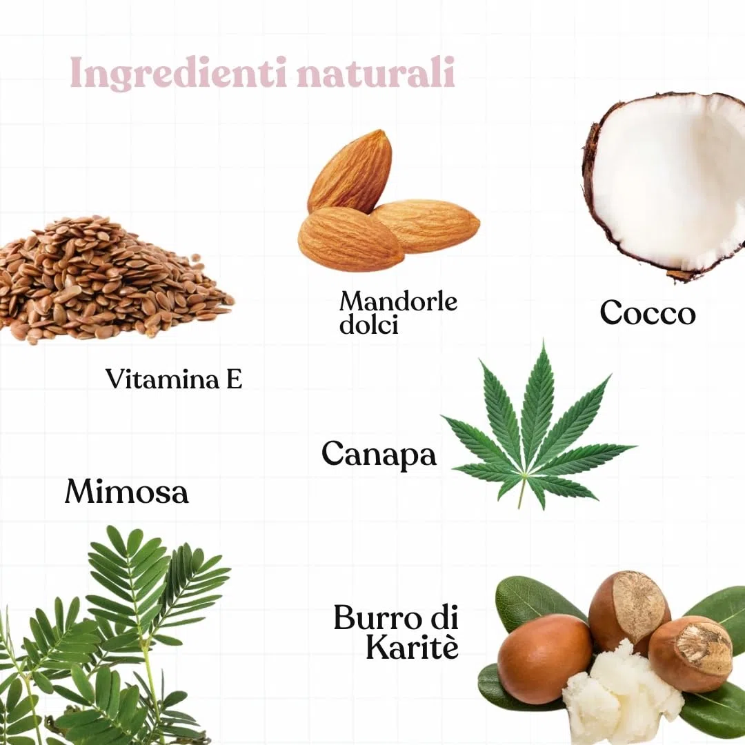 Bau Pomata Naso Cane Naturale – Balsamo per Tartufo Secco e Screpolato con Burro di Karité, Olio di Canapa Bio e Vitamina E – Trattamento Idratante e Protettivo per Uso Quotidiano