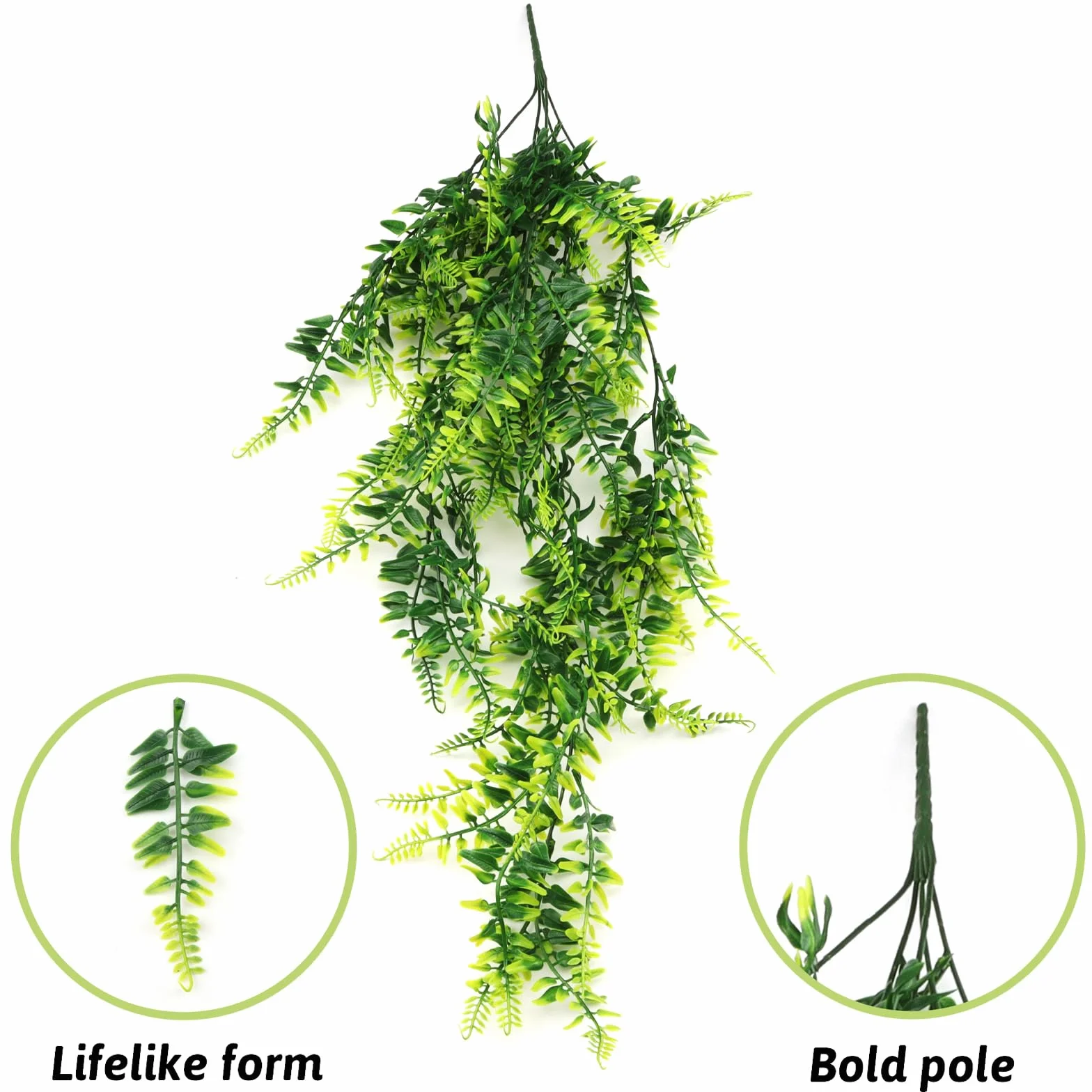 QUOZUO Accessori per terrario per piante da appendere, piante artificiali, rettili, terrario, rampicanti, foglie, camaleonte, terrario, decorazione per lucertole, serpenti, iguana